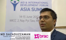 Aid & Development Asia Summit 2017 - Interview with Md Sazaduzzaman, BRAC